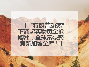 “特朗普动荡”下涌起实物黄金抢购潮，全球富豪聚焦新加坡金库！