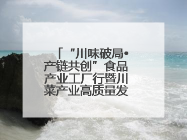 “川味破局•产链共创”食品产业工厂行暨川菜产业高质量发展座谈会举办