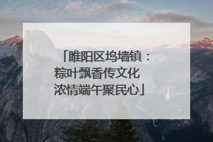 睢阳区坞墙镇：粽叶飘香传文化 浓情端午聚民心