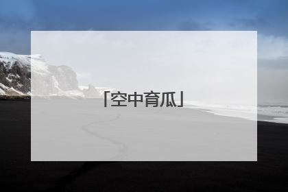 空中育瓜
