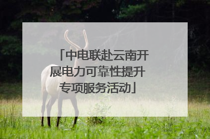 中电联赴云南开展电力可靠性提升专项服务活动