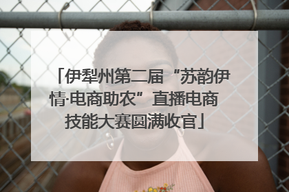 伊犁州第二届“苏韵伊情·电商助农”直播电商技能大赛圆满收官