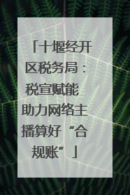 十堰经开区税务局：税宣赋能 助力网络主播算好“合规账”
