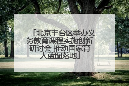北京丰台区举办义务教育课程实施创新研讨会 推动国家育人蓝图落地