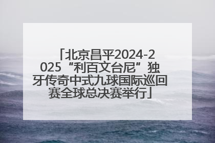 北京昌平2024-2025“利百文台尼”独牙传奇中式九球国际巡回赛全球总决赛举行