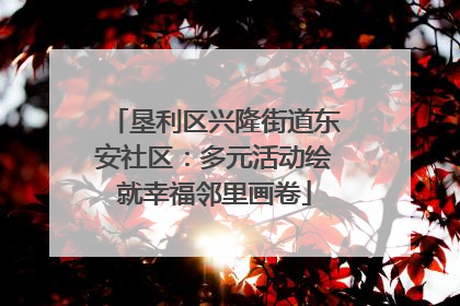 垦利区兴隆街道东安社区：多元活动绘就幸福邻里画卷