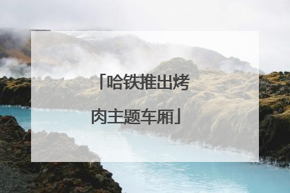 哈铁推出烤肉主题车厢