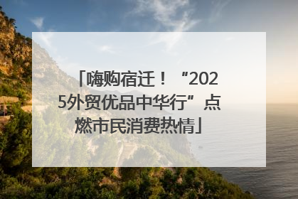 嗨购宿迁！“2025外贸优品中华行”点燃市民消费热情