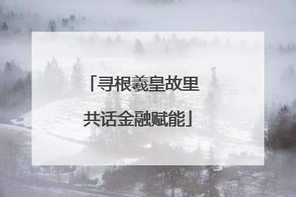 寻根羲皇故里 共话金融赋能