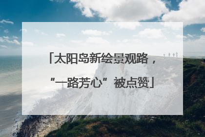 太阳岛新绘景观路，“一路芳心”被点赞