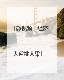 微视频｜经济大省挑大梁