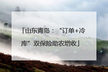 山东青岛：“订单+冷库”双保险助农增收