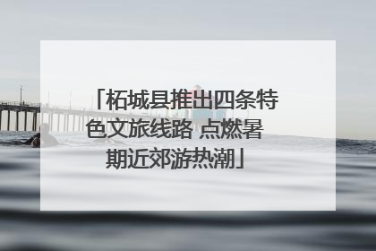 柘城县推出四条特色文旅线路 点燃暑期近郊游热潮