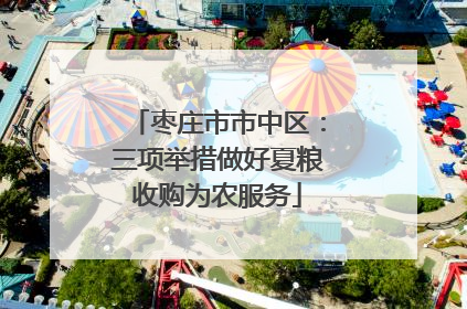 枣庄市市中区：三项举措做好夏粮收购为农服务