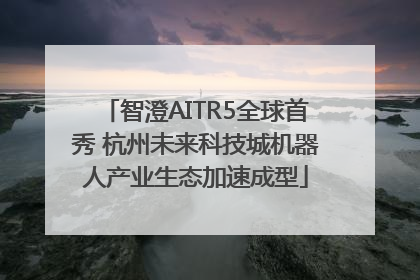 智澄AITR5全球首秀 杭州未来科技城机器人产业生态加速成型