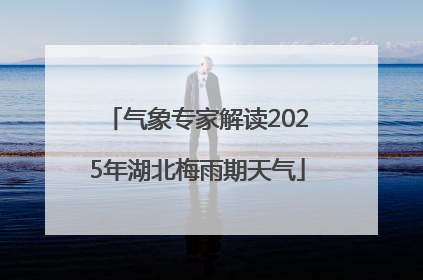 气象专家解读2025年湖北梅雨期天气
