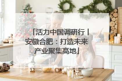 活力中国调研行丨安徽合肥：打造未来产业聚集高地
