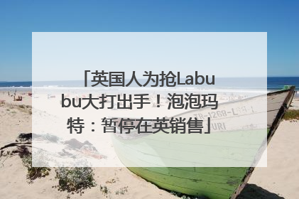 英国人为抢Labubu大打出手！泡泡玛特：暂停在英销售
