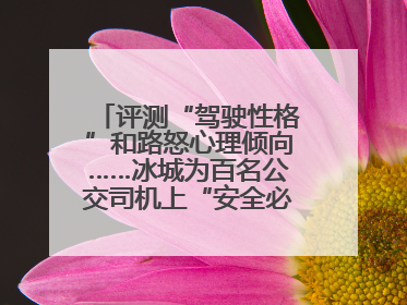 评测“驾驶性格”和路怒心理倾向……冰城为百名公交司机上“安全必修课”