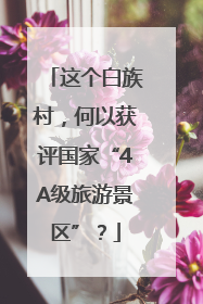 这个白族村，何以获评国家“4A级旅游景区”？