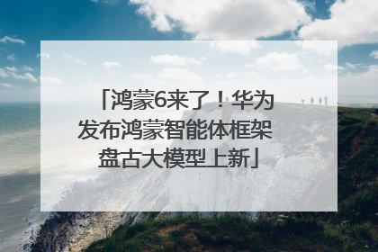 鸿蒙6来了！华为发布鸿蒙智能体框架 盘古大模型上新