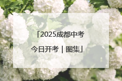 2025成都中考今日开考｜图集